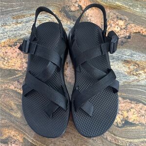 Black Chaco Strappy Sandals